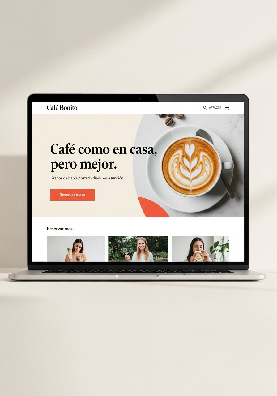Diseño de web para Café Bonito