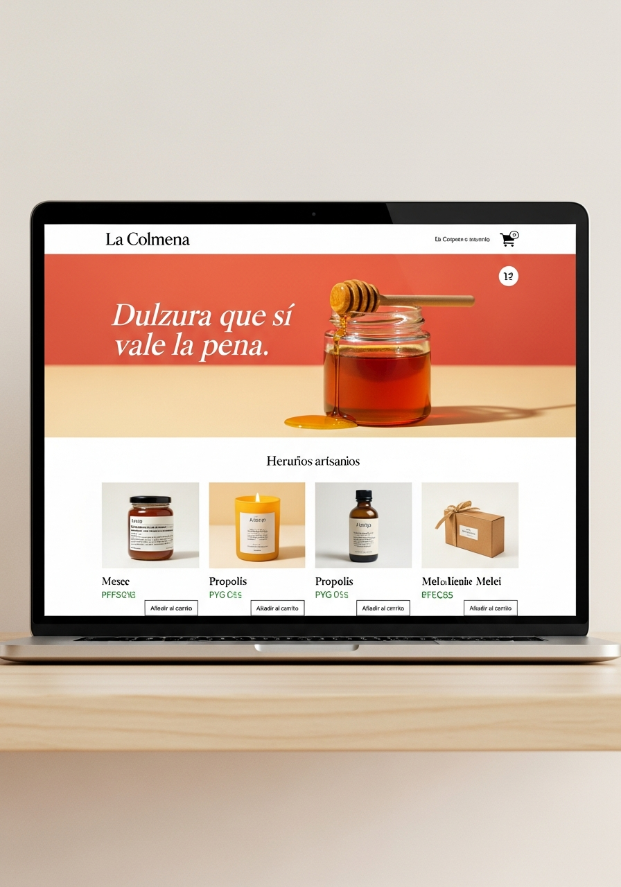 Diseño de web para La Colmena